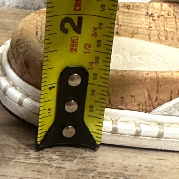 EUC Chole White “Rebecca” Sandals Women's Size 41 - Picture 13 of 16